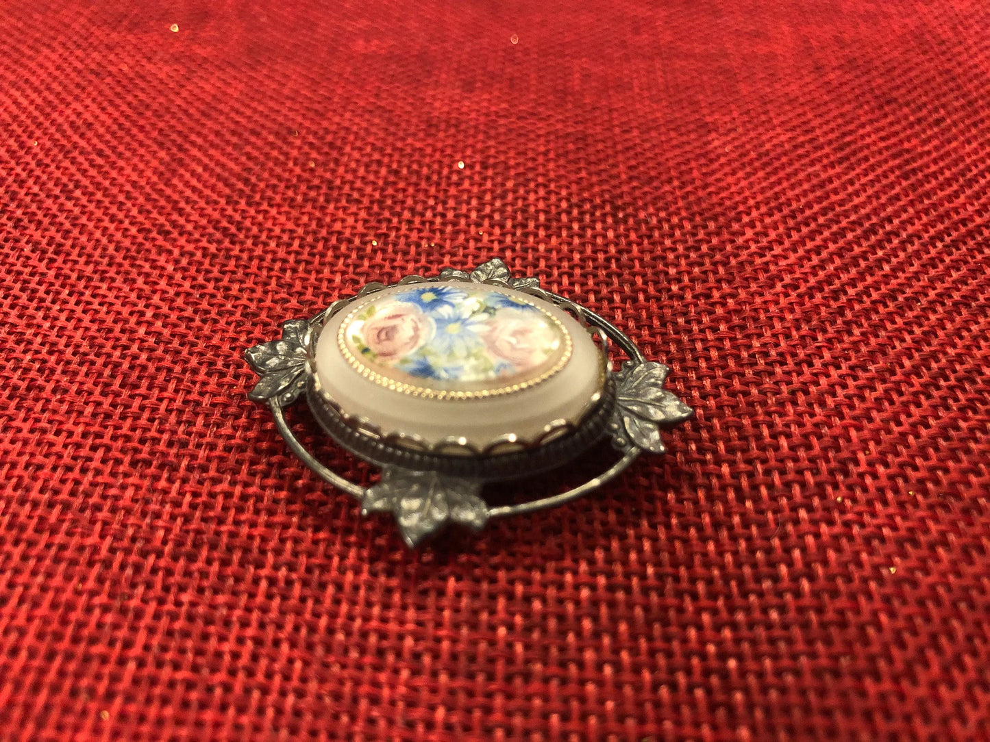 Silver Floral Pin/Brooch - Vintage