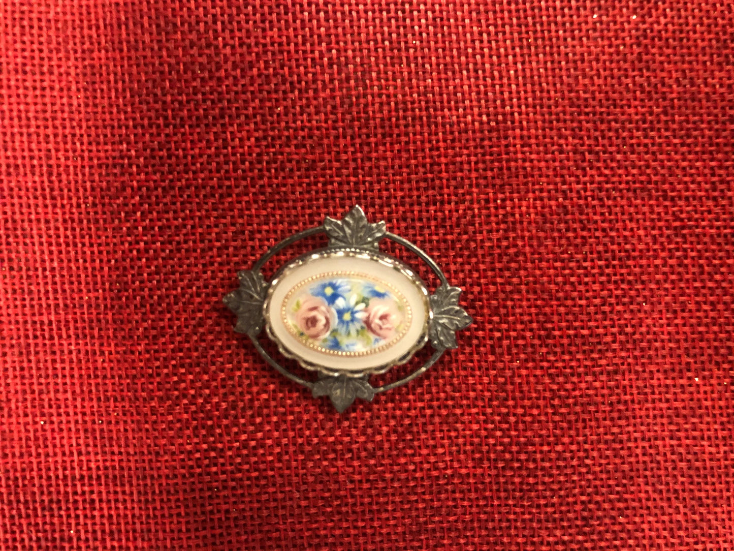 Silver Floral Pin/Brooch - Vintage