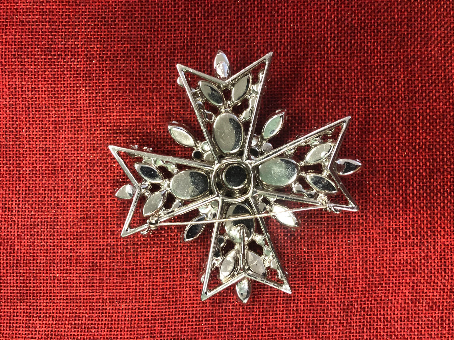 Weiss Maltese Cross Brooch/Pin