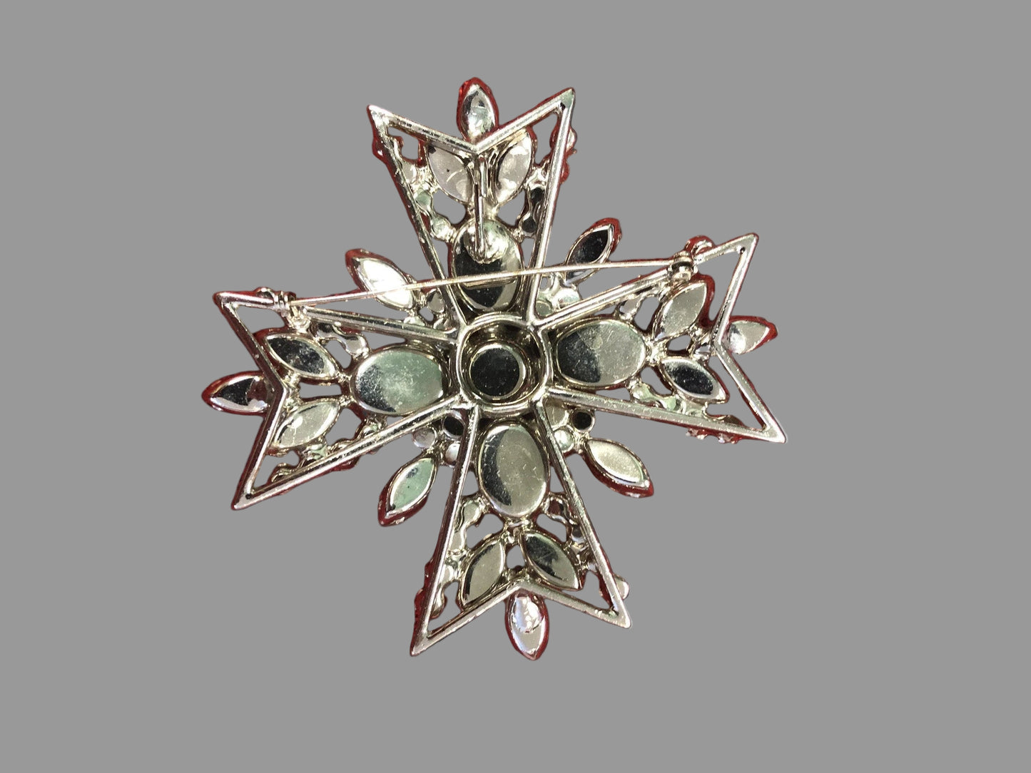 Weiss Maltese Cross Brooch/Pin