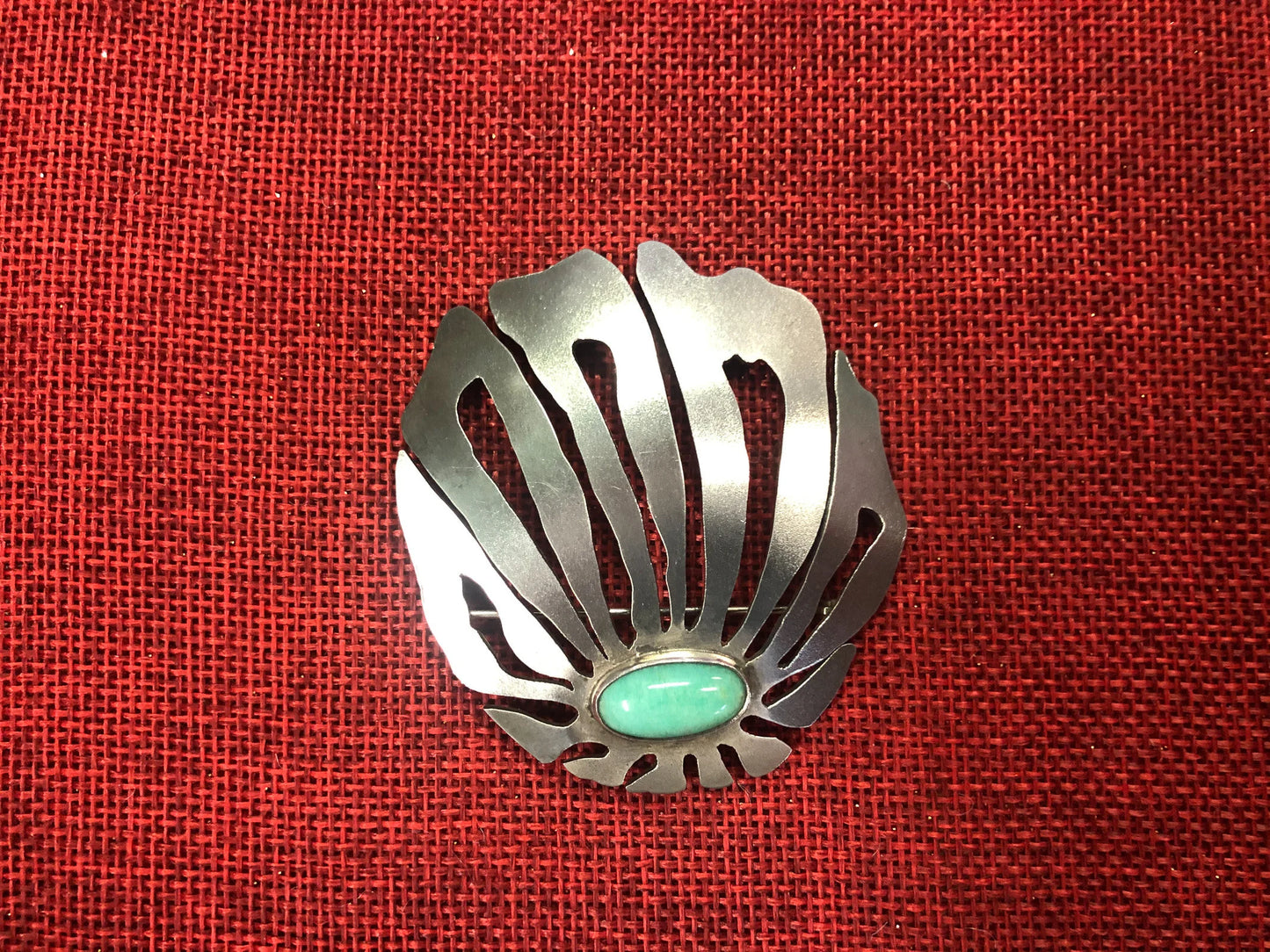 Sterling SW Sunflower Pin/Brooch - Vintage
