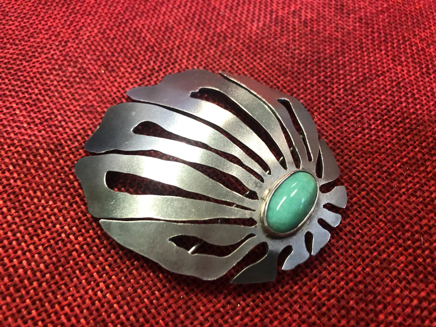 Sterling SW Sunflower Pin/Brooch - Vintage