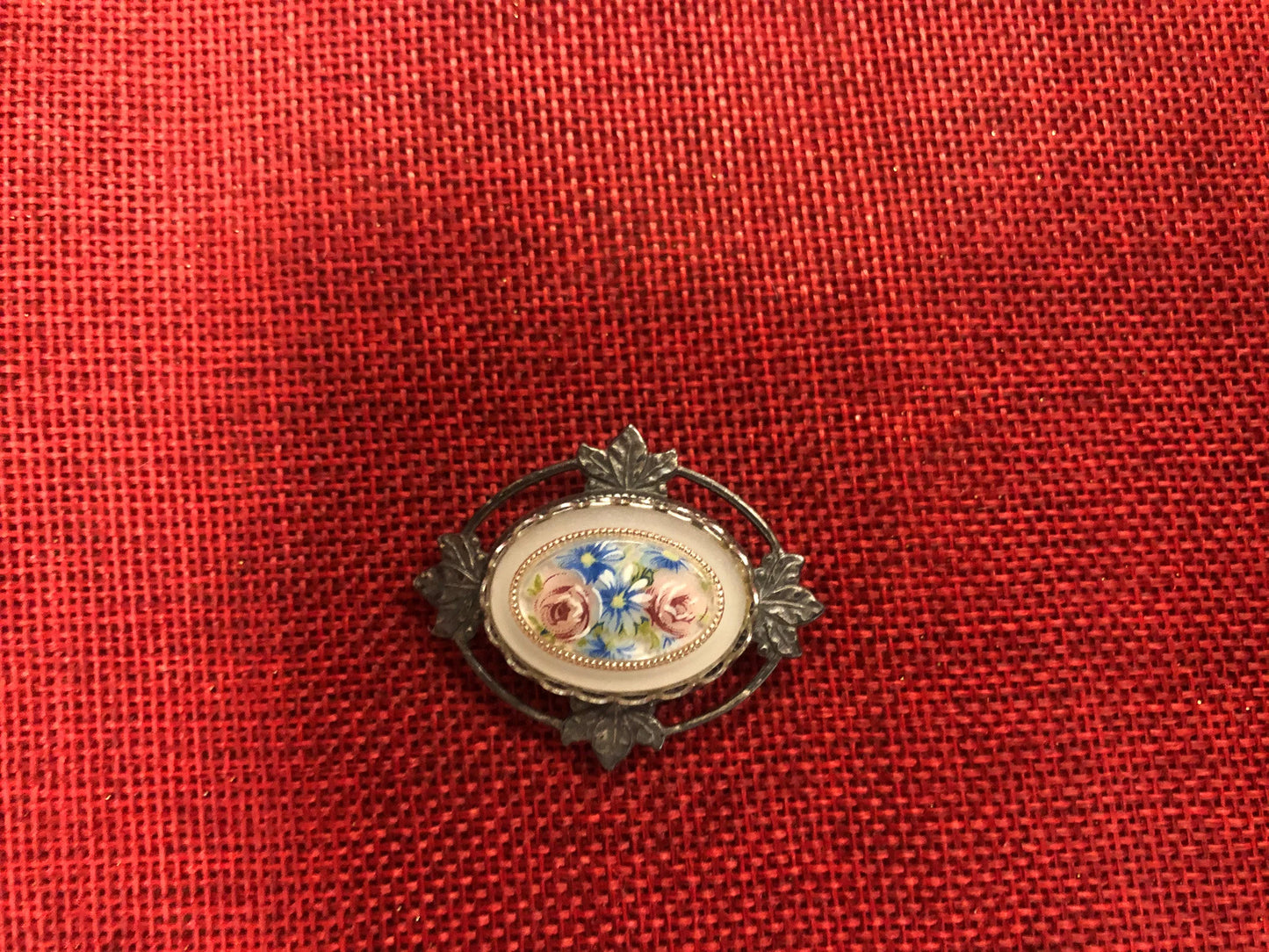 Silver Floral Pin/Brooch - Vintage