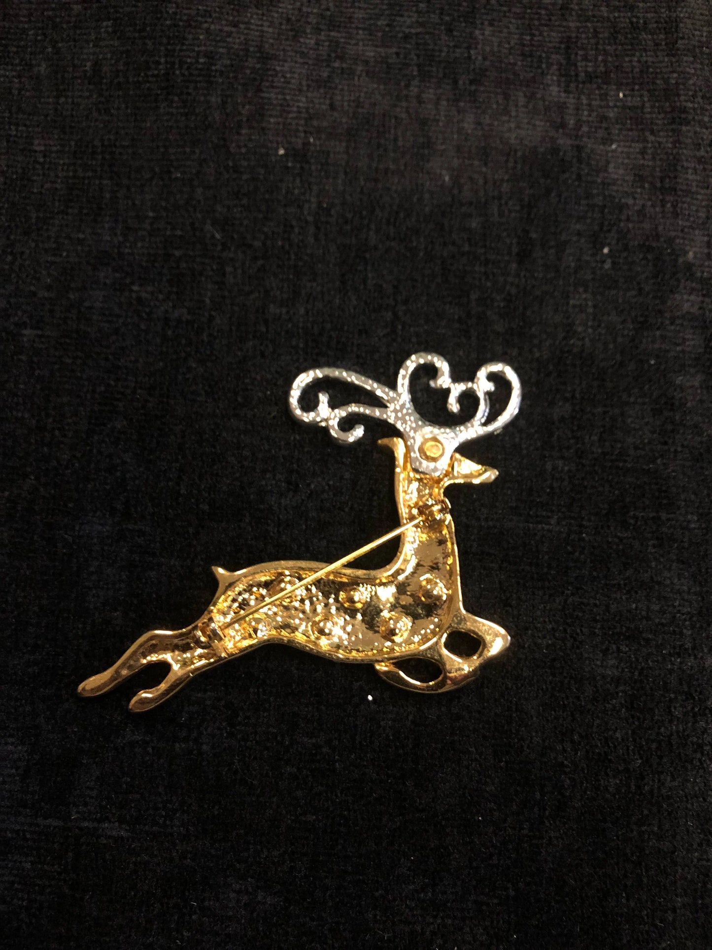 Christmas Vintage Reindeer Broach