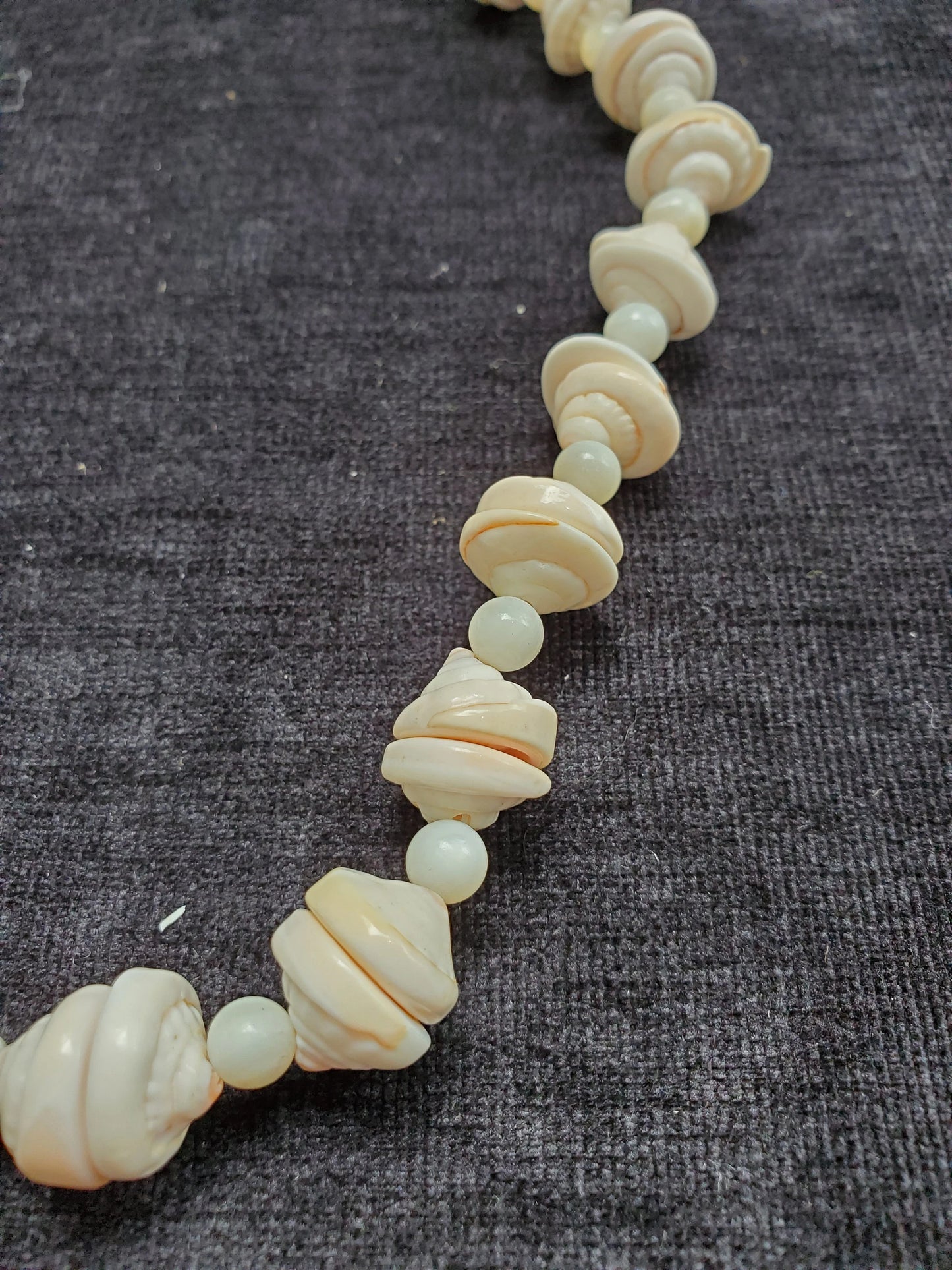 Seashell Choker length Necklace - By The Sea Necklace, Bathing Suit Perfect