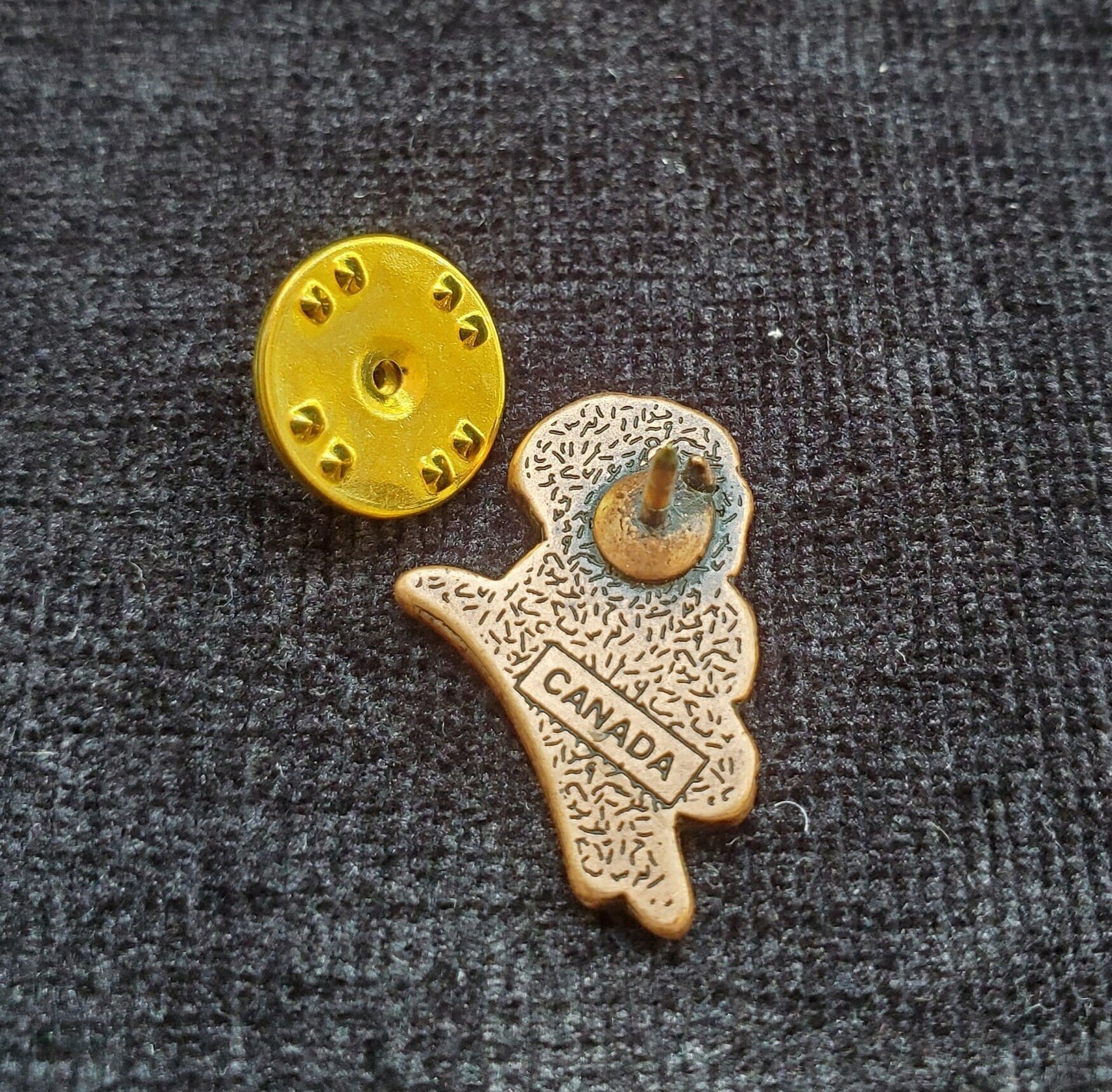 Copper Tac Pin With Three Trees - Environmental Tac Pin