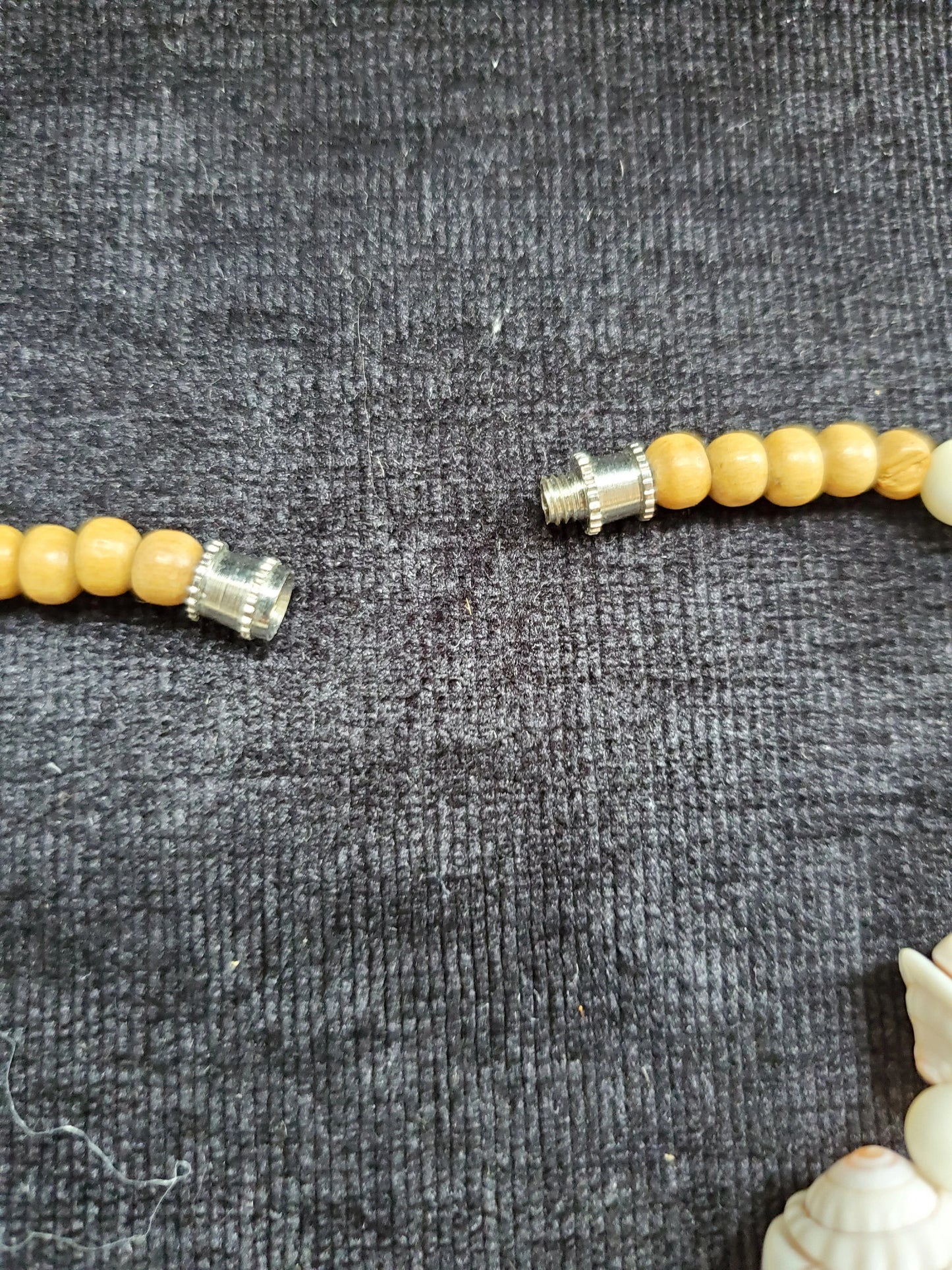 Seashell Choker length Necklace - By The Sea Necklace, Bathing Suit Perfect