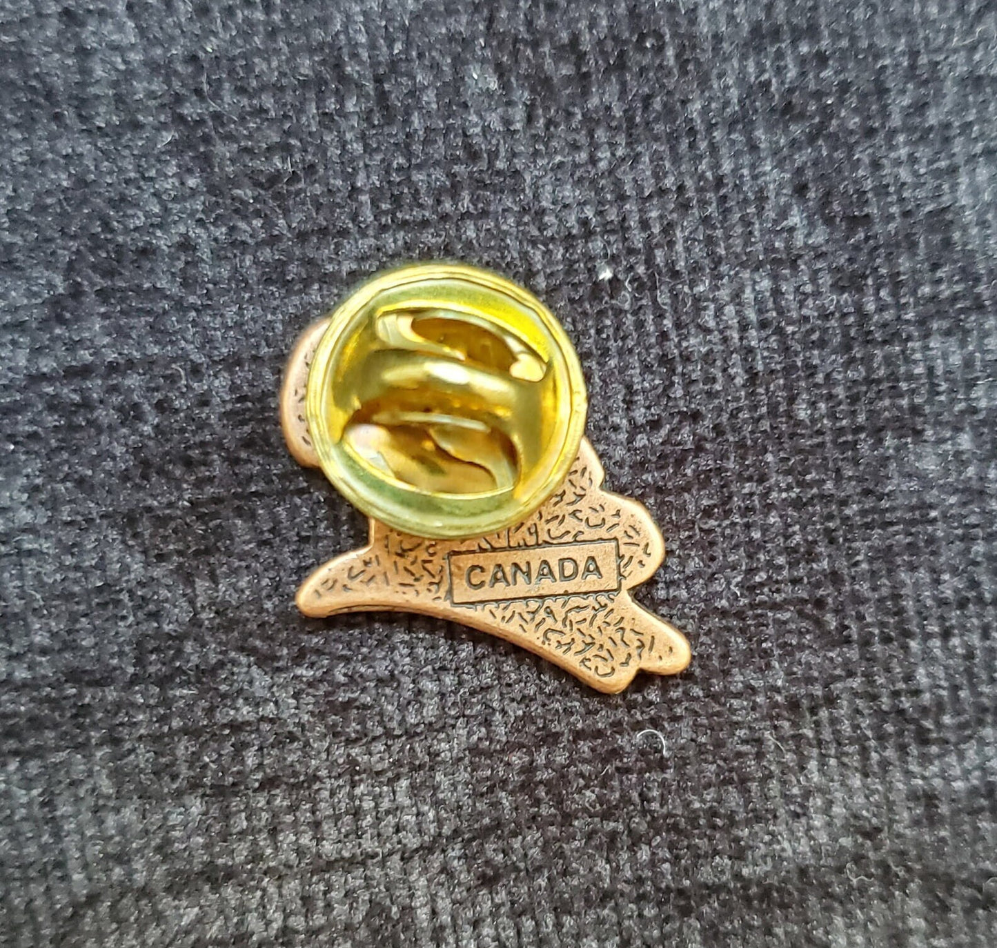 Copper Tac Pin With Three Trees - Environmental Tac Pin