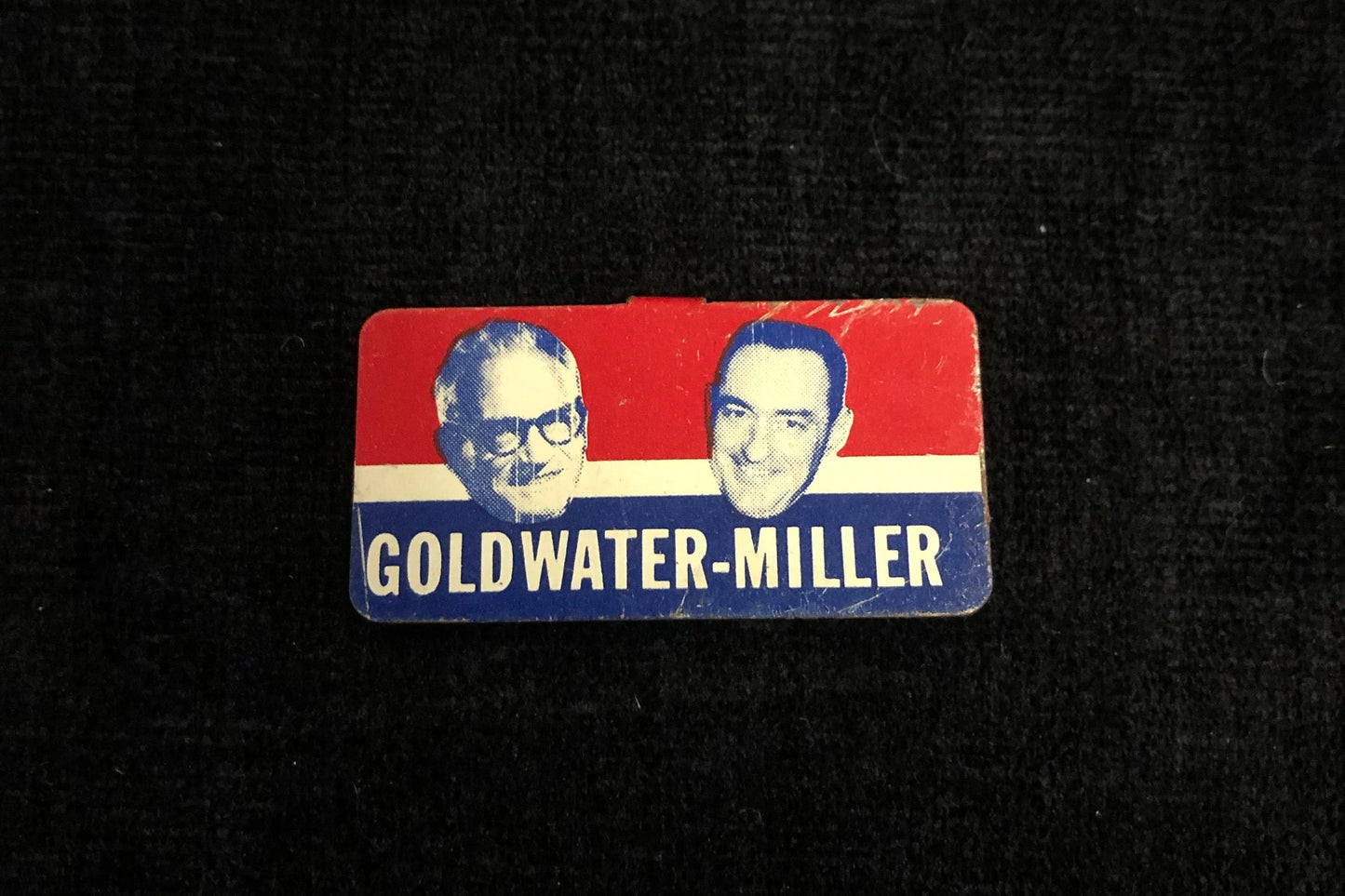 Goldwater and Miller 1964 Presidential Election Pin