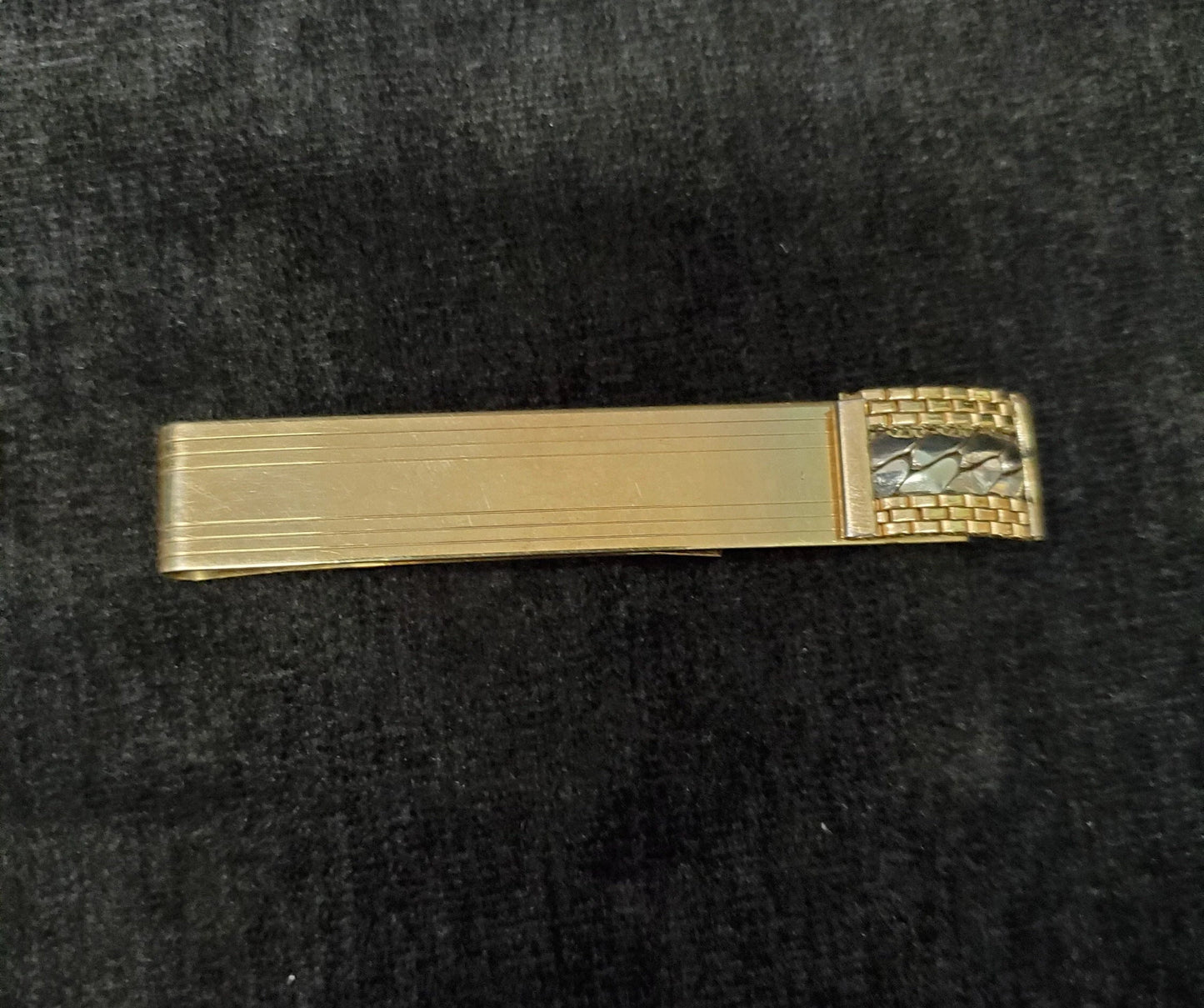 Beautiful 12 K G.F. Karat Tie Clip
