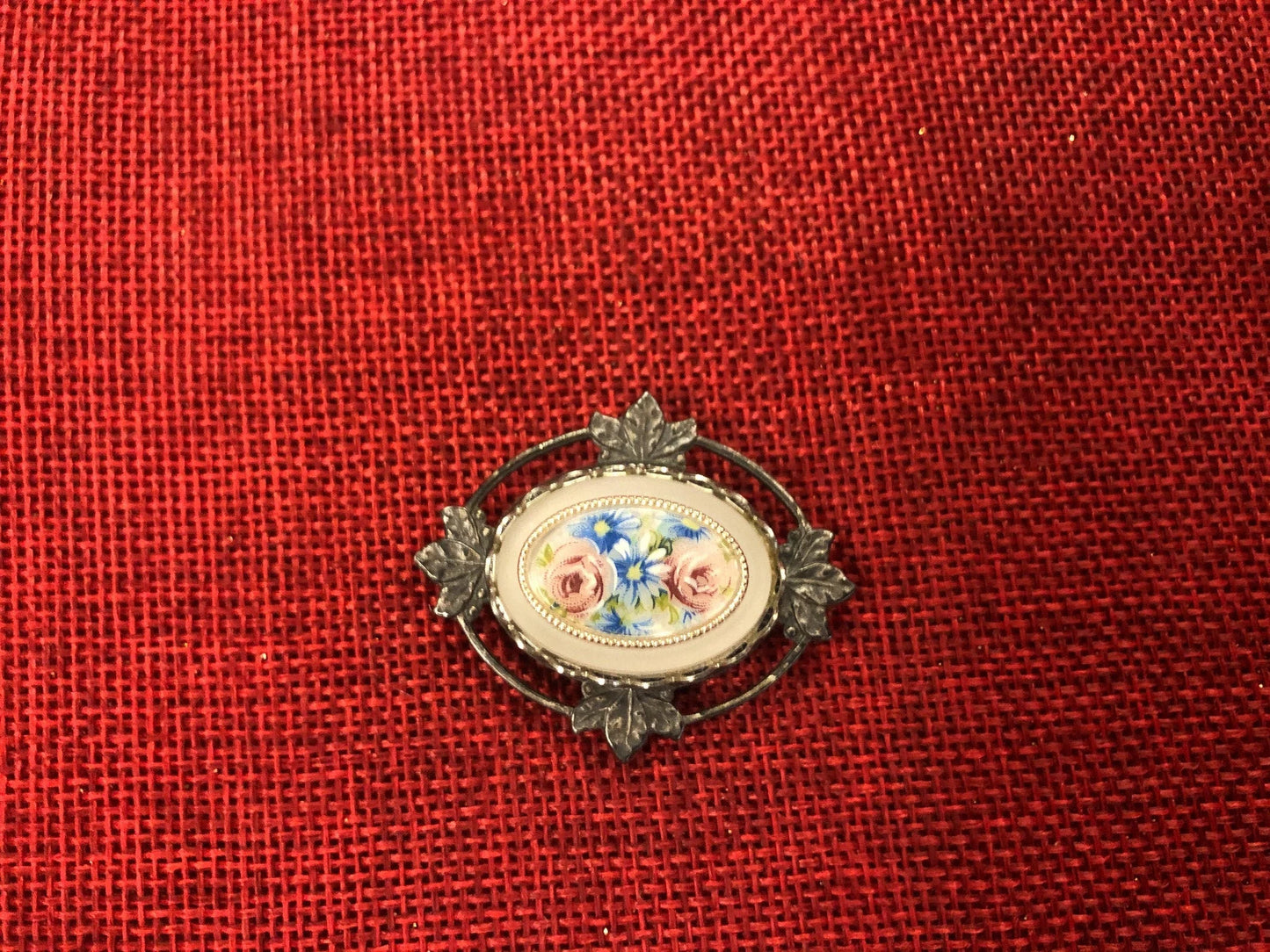 Silver Floral Pin/Brooch - Vintage