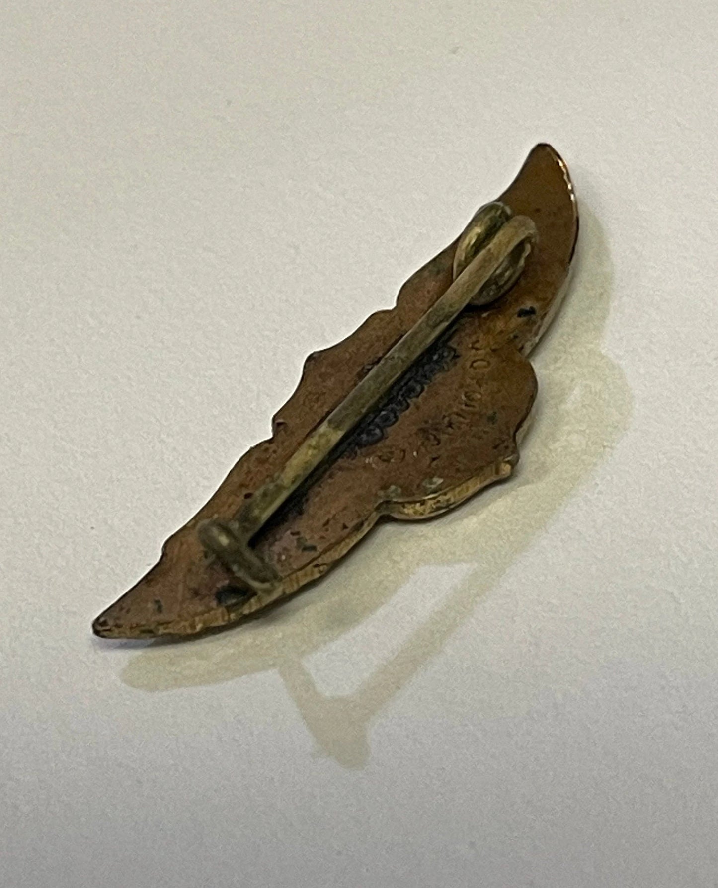 Brass COMET Wing Pin - Airplane Pin - Wings Pin