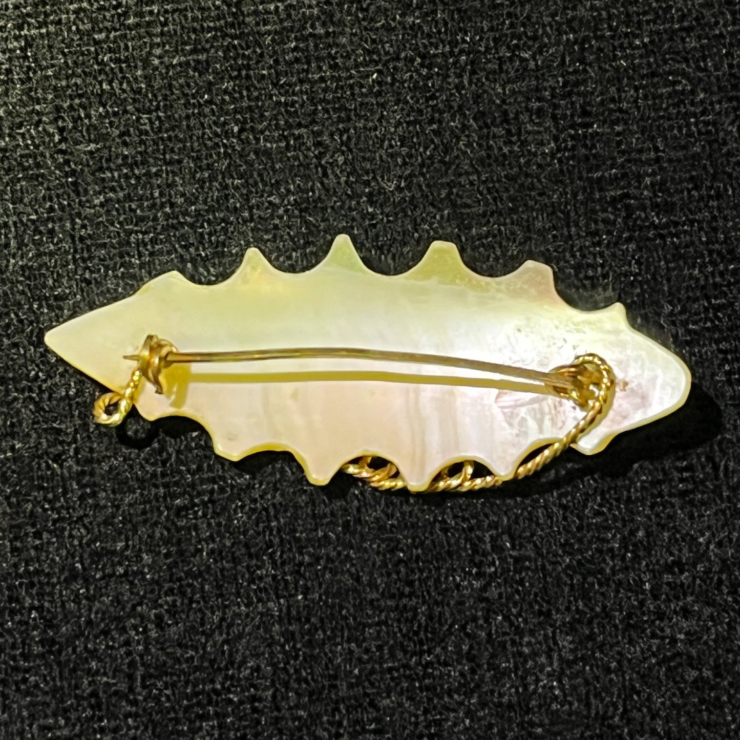 Mother of Pearl Pin - Mother's Day Brooch - New Mother Gift