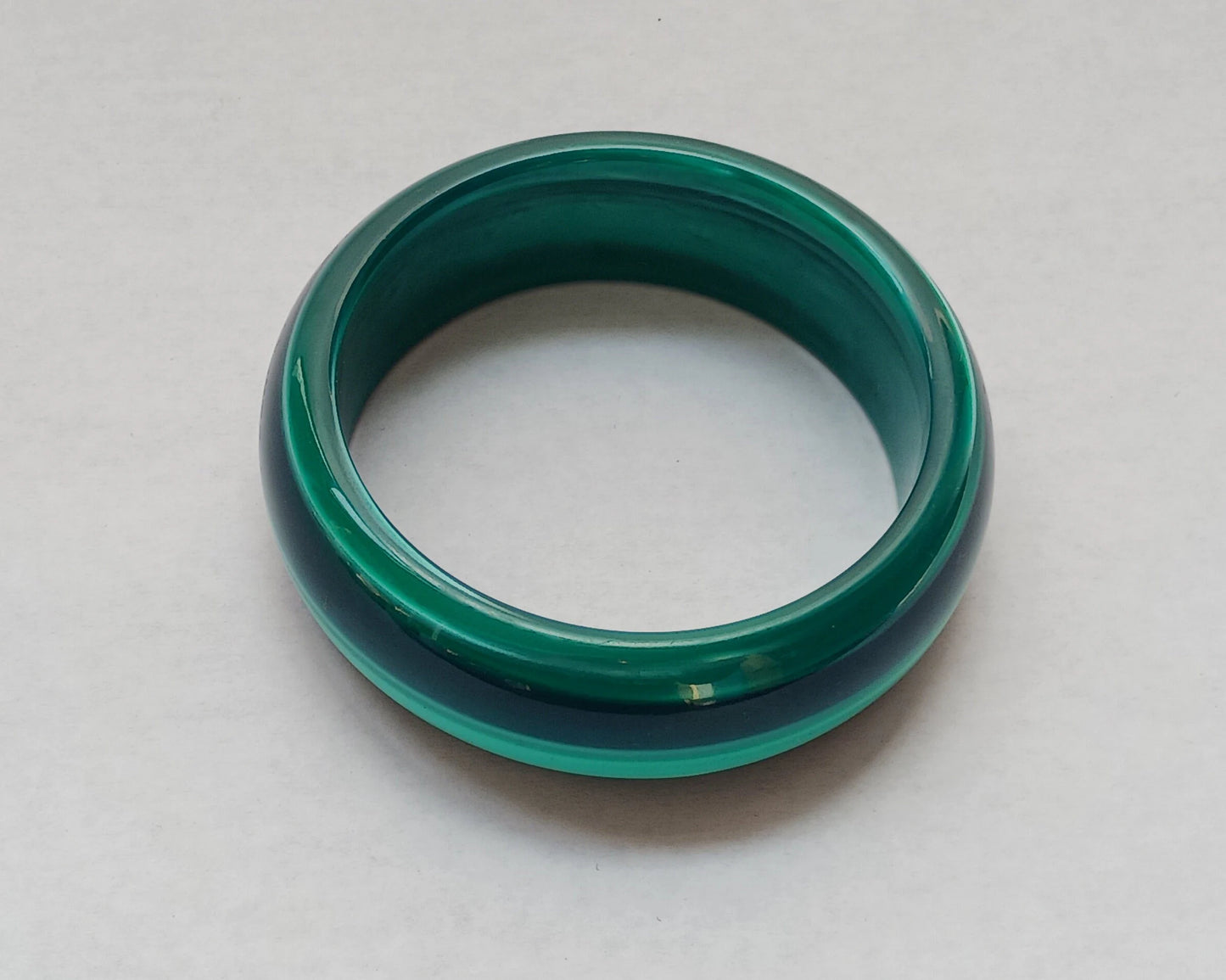 Avon "Moonglow" Lucite Bangle - Vintage 1970s