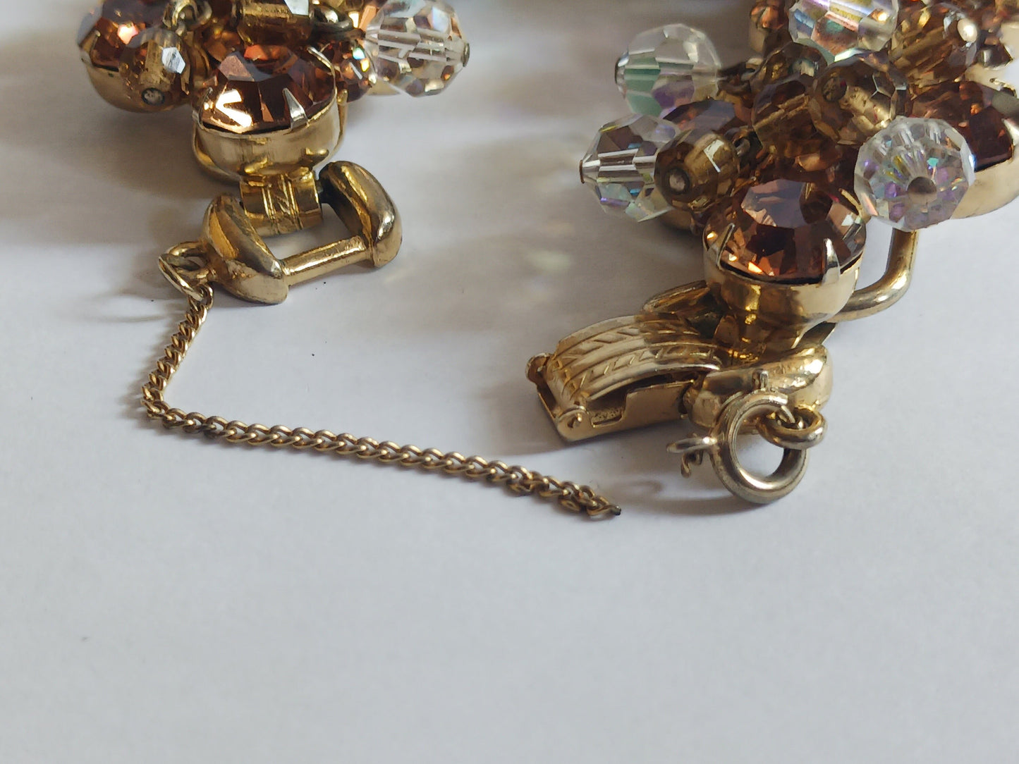 Juliana Gray Cha-Cha Bracelet and Earring Set - Vintage 1960s