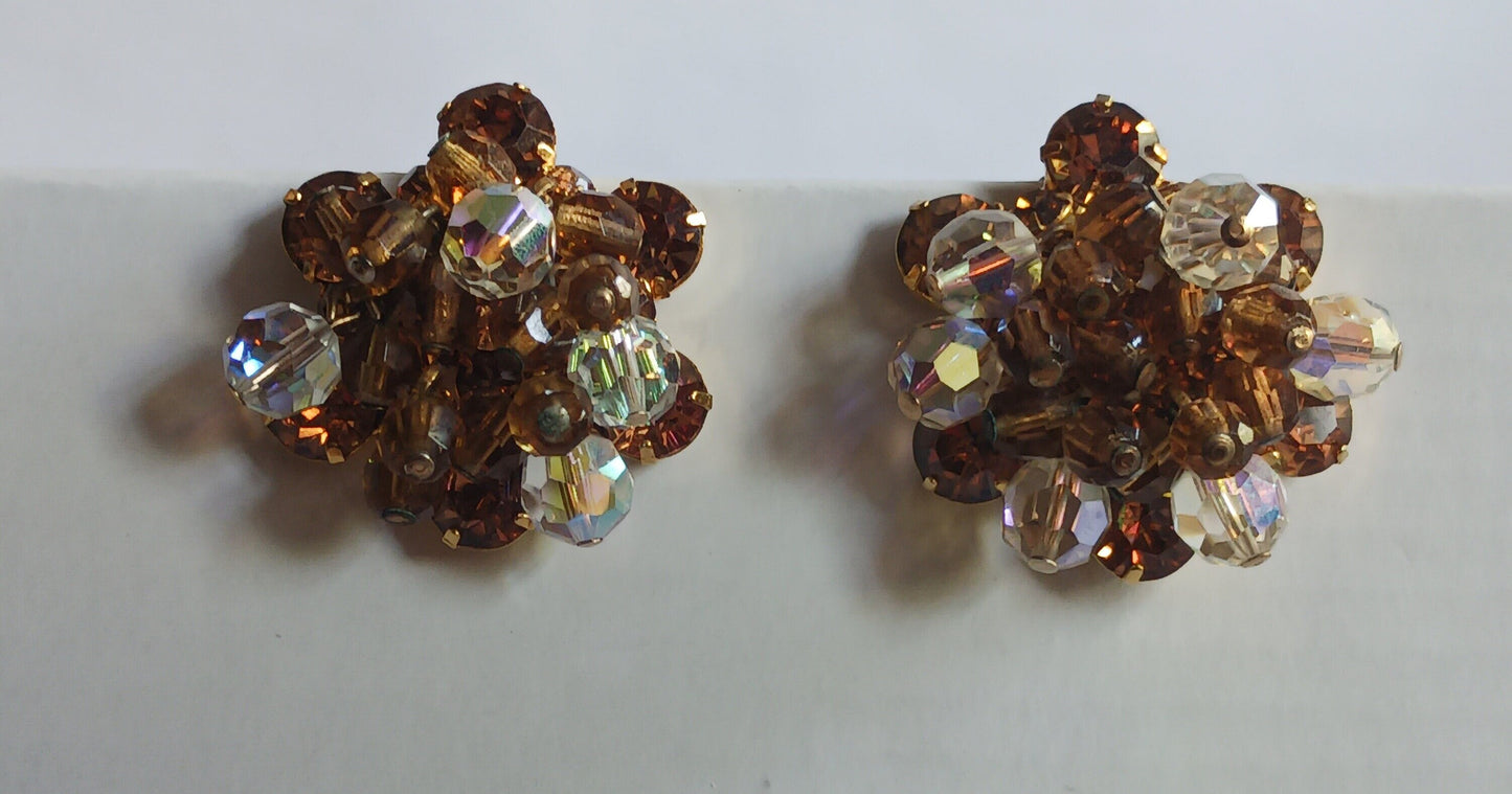Juliana Gray Cha-Cha Bracelet and Earring Set - Vintage 1960s