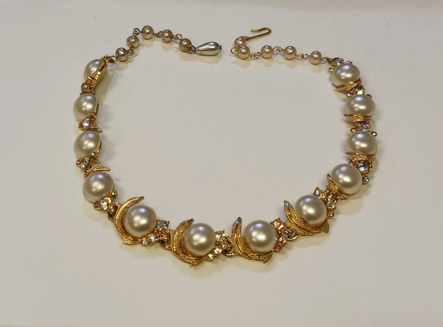 Signed Mode - Art Wedding Necklace - Vintage 1960s