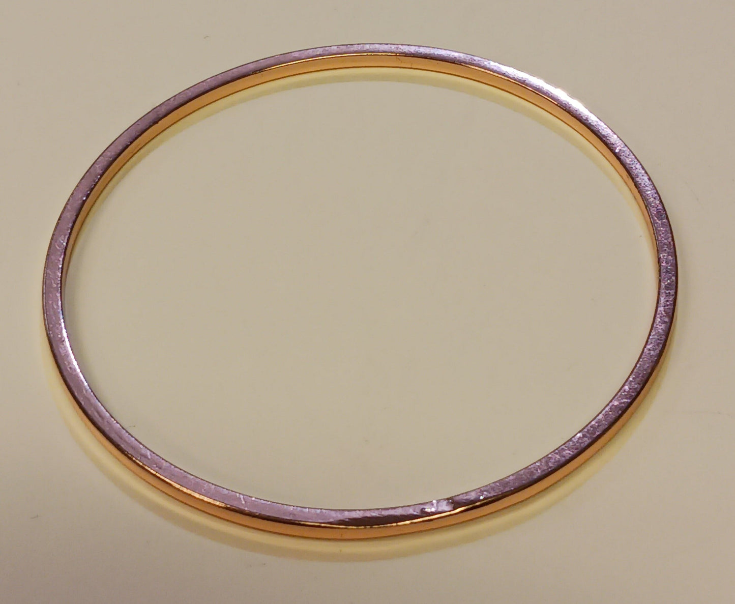 Copper Stackable Bangle Set - Copper Bangles set with Rhinestones