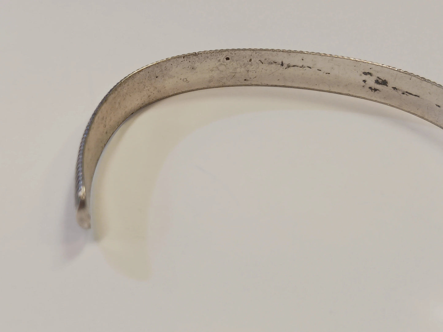 Dainty Sterling Silver Bracelet - Vintage Silver Jewelry