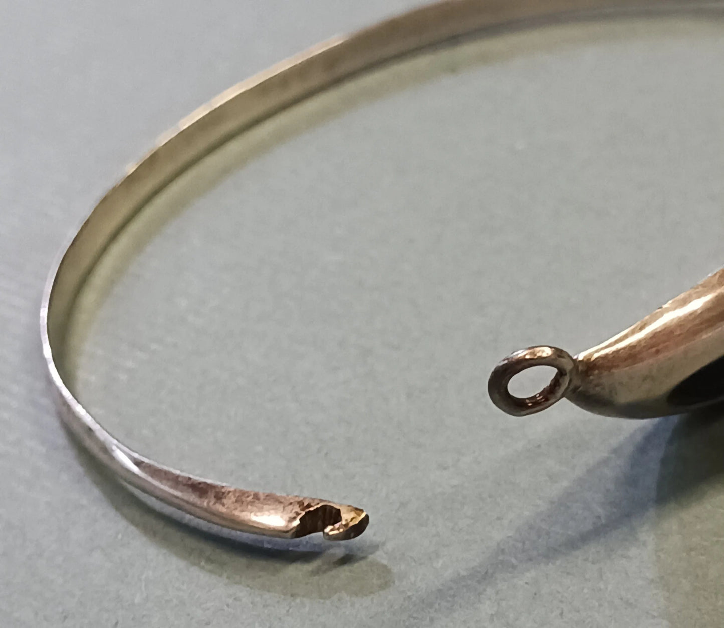 Simple .925 Silver and Onyx Stone Bracelet