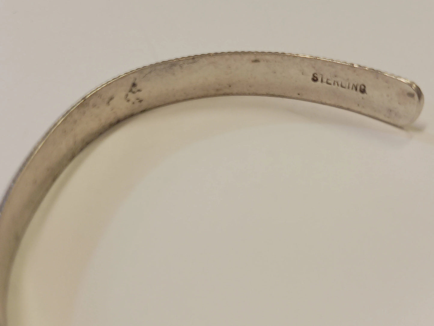 Dainty Sterling Silver Bracelet - Vintage Silver Jewelry