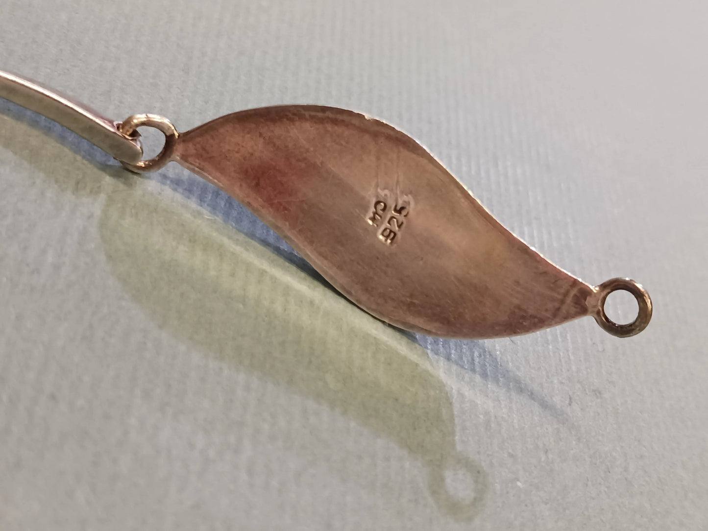 Simple .925 Silver and Onyx Stone Bracelet