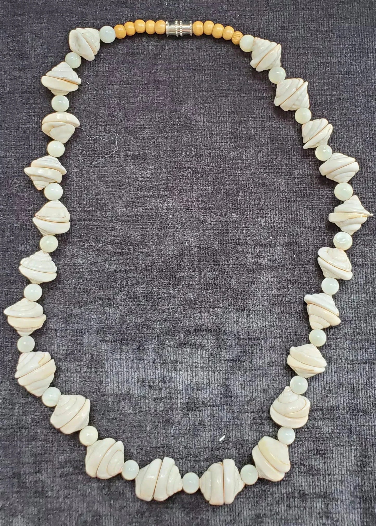 Seashell Choker length Necklace - By The Sea Necklace, Bathing Suit Perfect