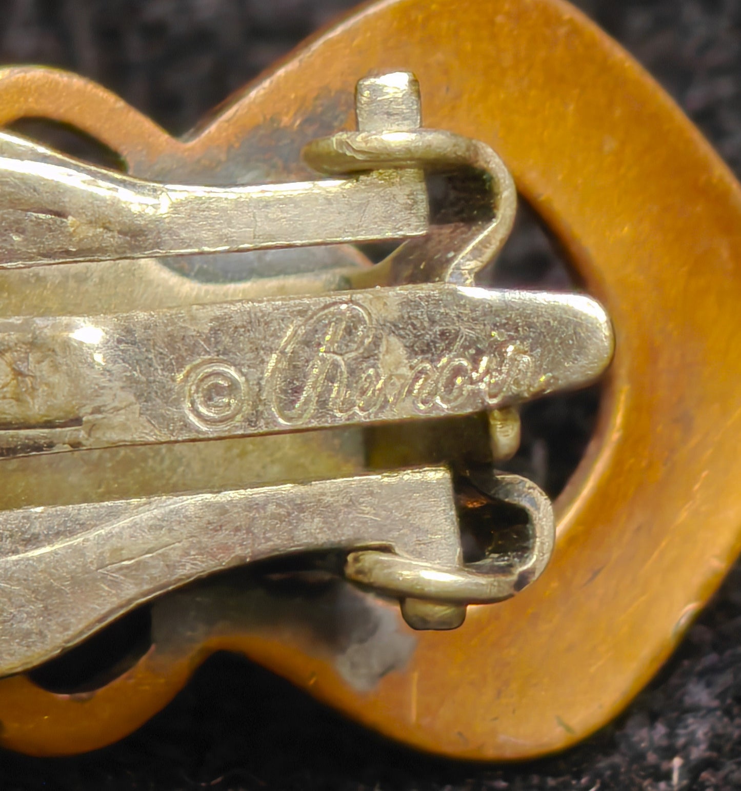 Renoir Copper Earrings (Z)