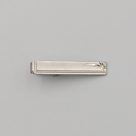 Simple Silver Tie Clip