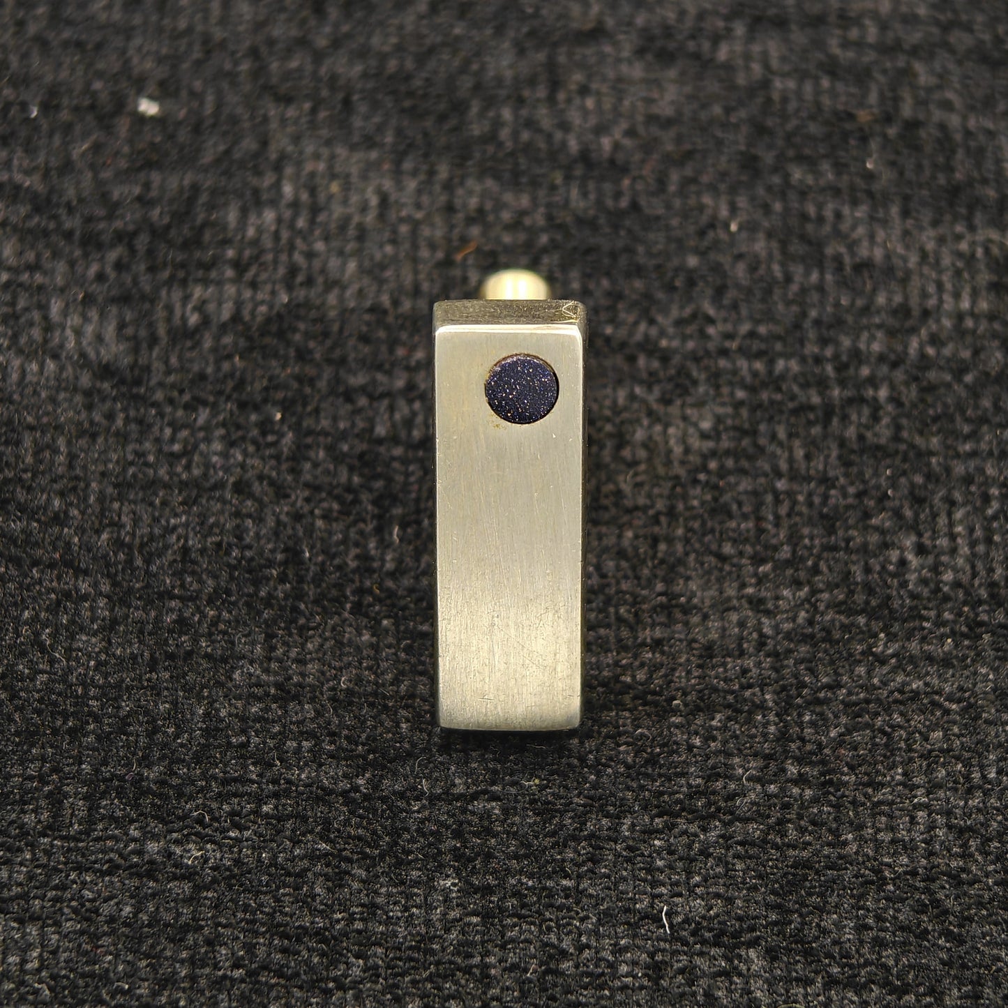 Hickok Gold Tone Cuff Links with Faux Stone Accents
