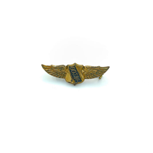 Brass COMET Wing Pin - Airplane Pin - Wings Pin