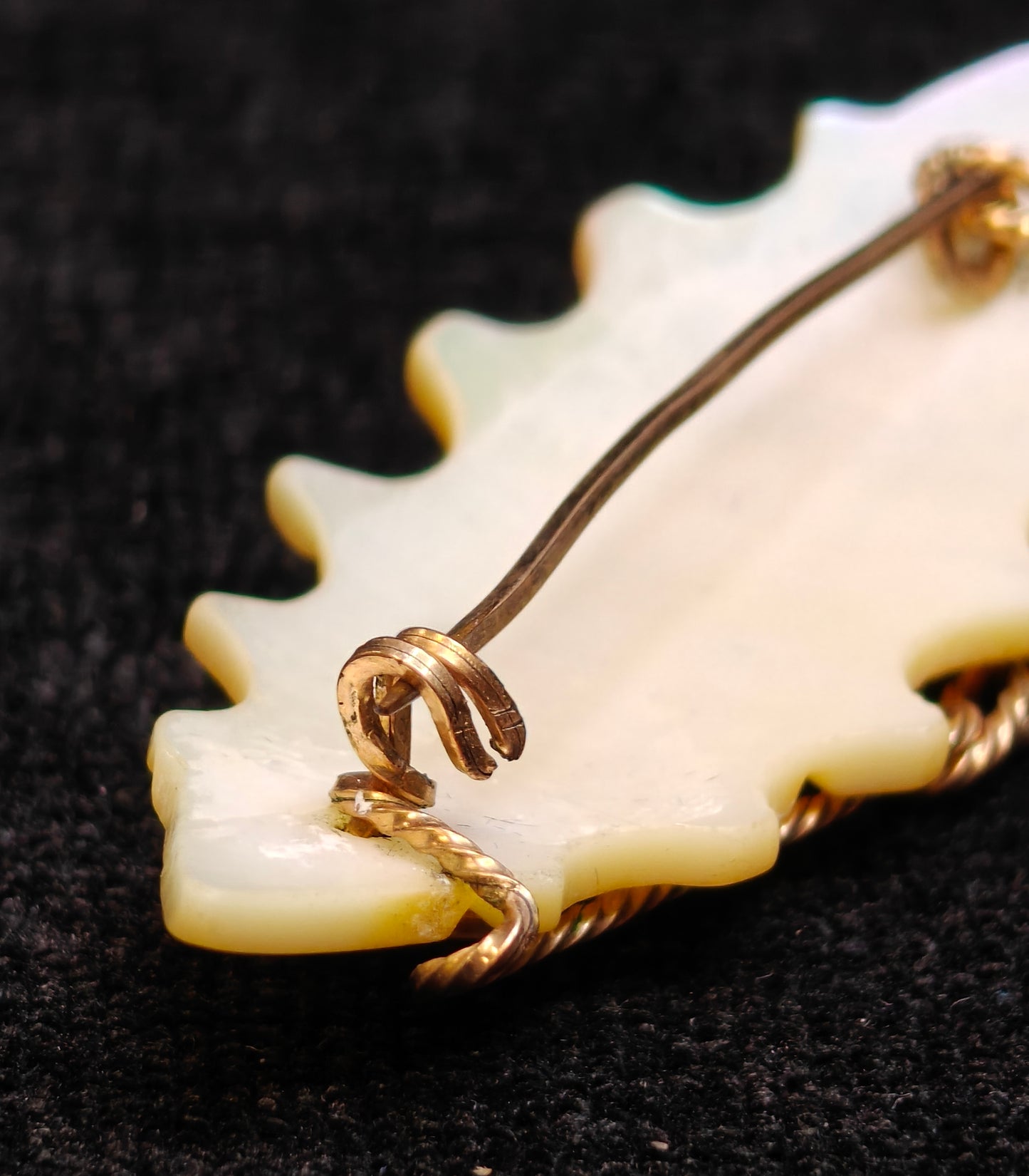 Mother of Pearl Pin - Mother's Day Brooch - New Mother Gift