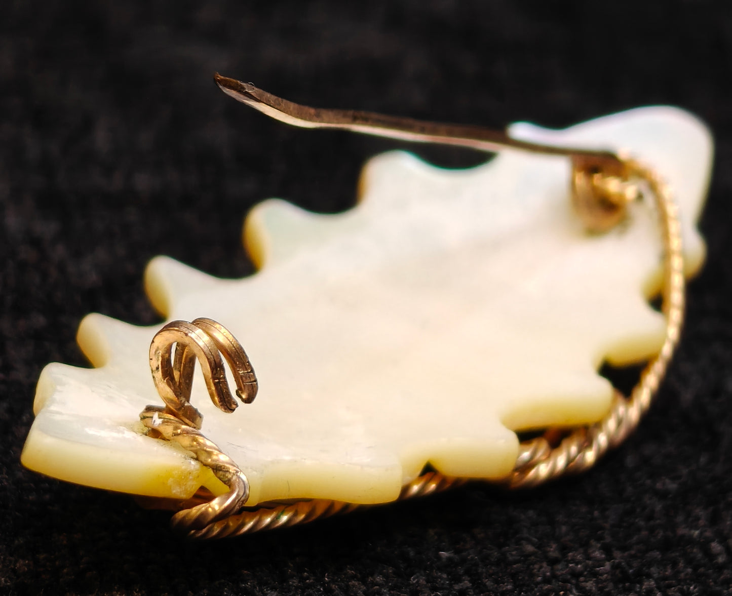 Mother of Pearl Pin - Mother's Day Brooch - New Mother Gift