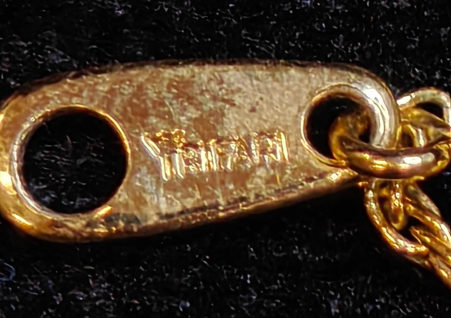 Trifari Heart with Leaf and Pearl Necklace - 1950 - 60s Trifari Necklace - Trifari Pearls in a Heart - Marked Trifai on Chain