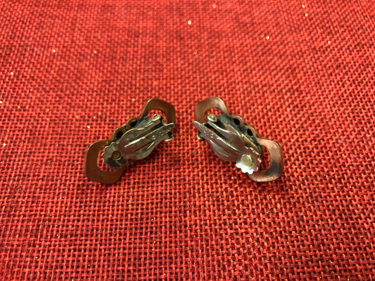 Renoir Copper Earrings