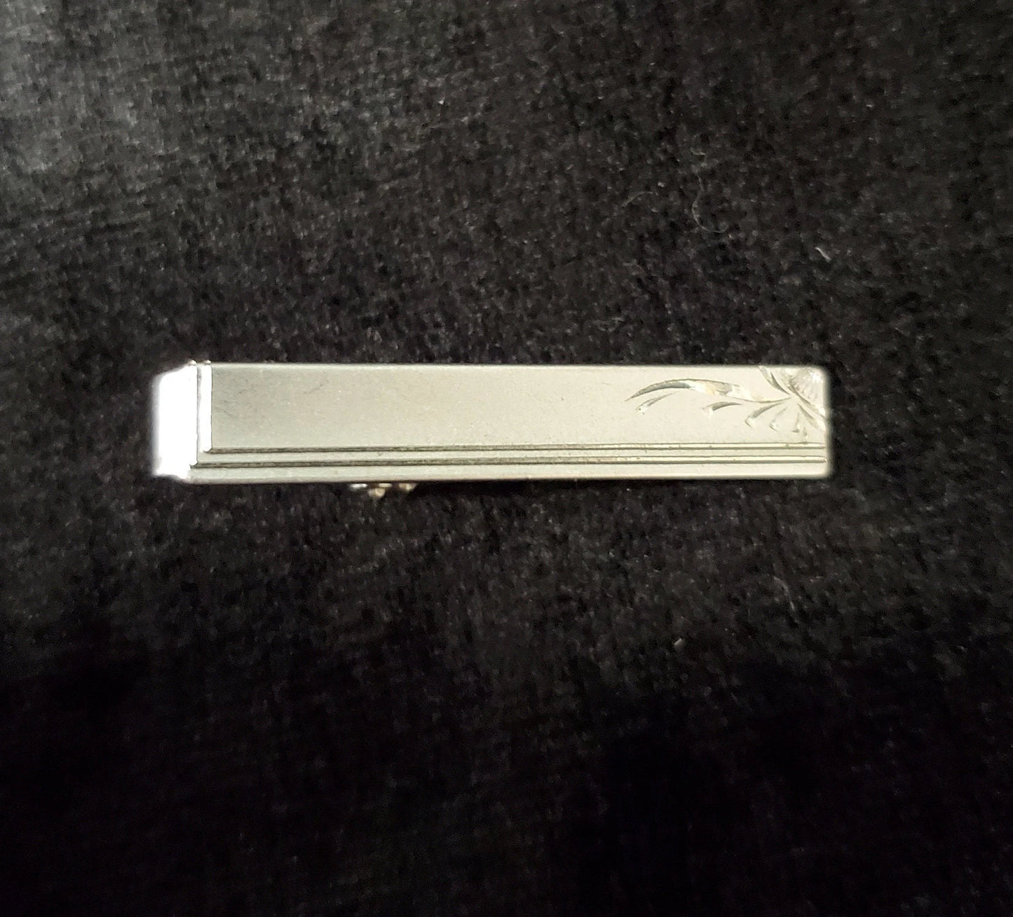 Simple Silver Tie Clip