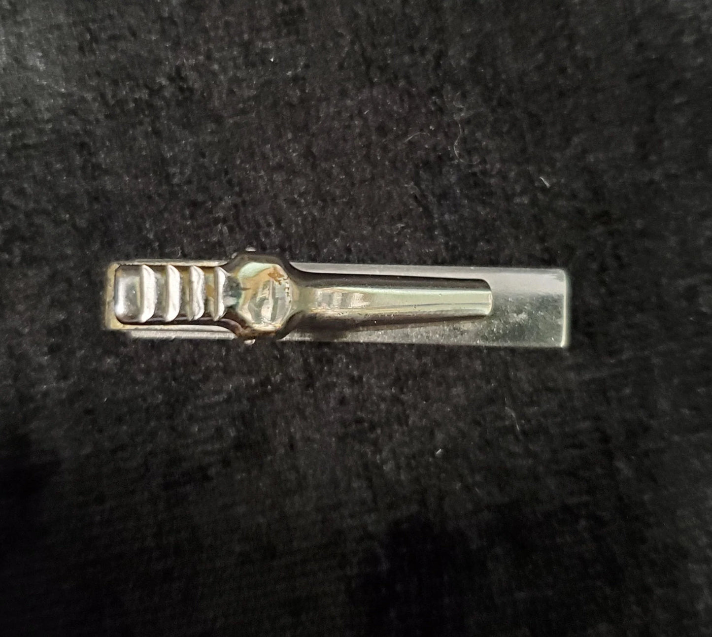 Simple Silver Tie Clip