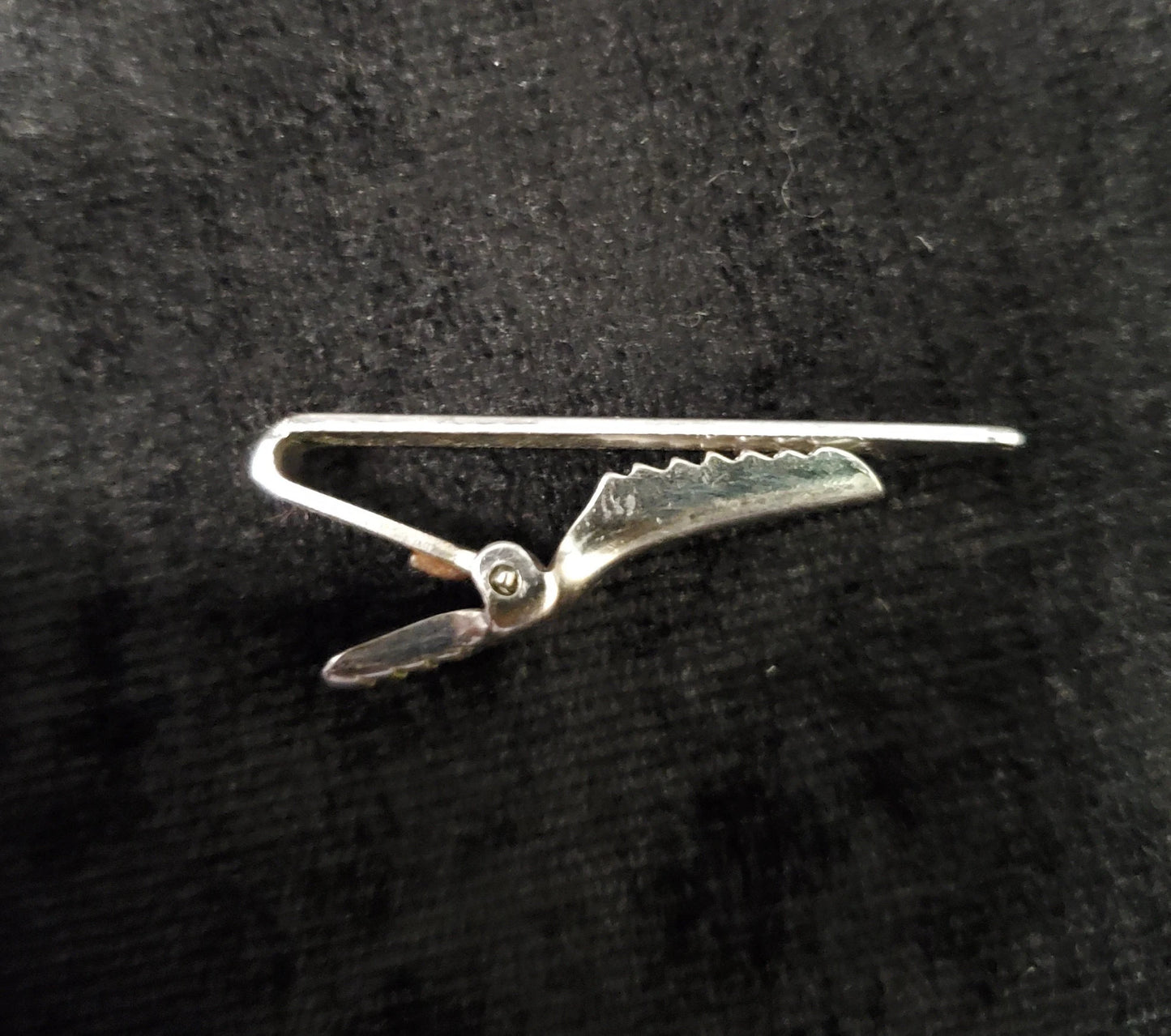 Simple Silver Tie Clip