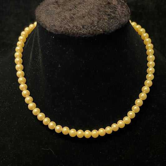Single Strand Japanese Cultured Pearl Princess Necklace