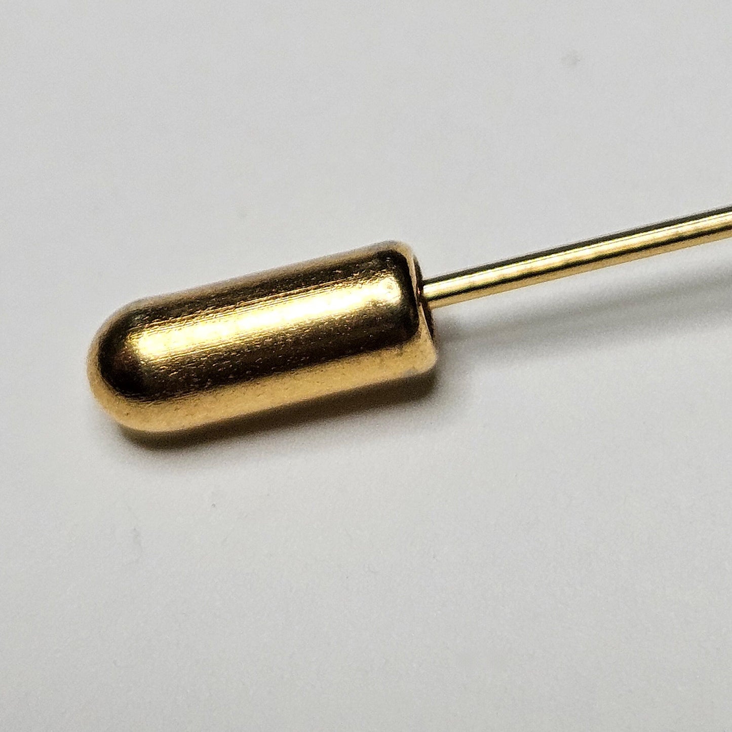 Cloisonne Rose Stick Pin With Dark Purple Background - Scarf Stick Pin - Cloisonné Rose Hat Pin - Decorate Sweater with Rose Pin