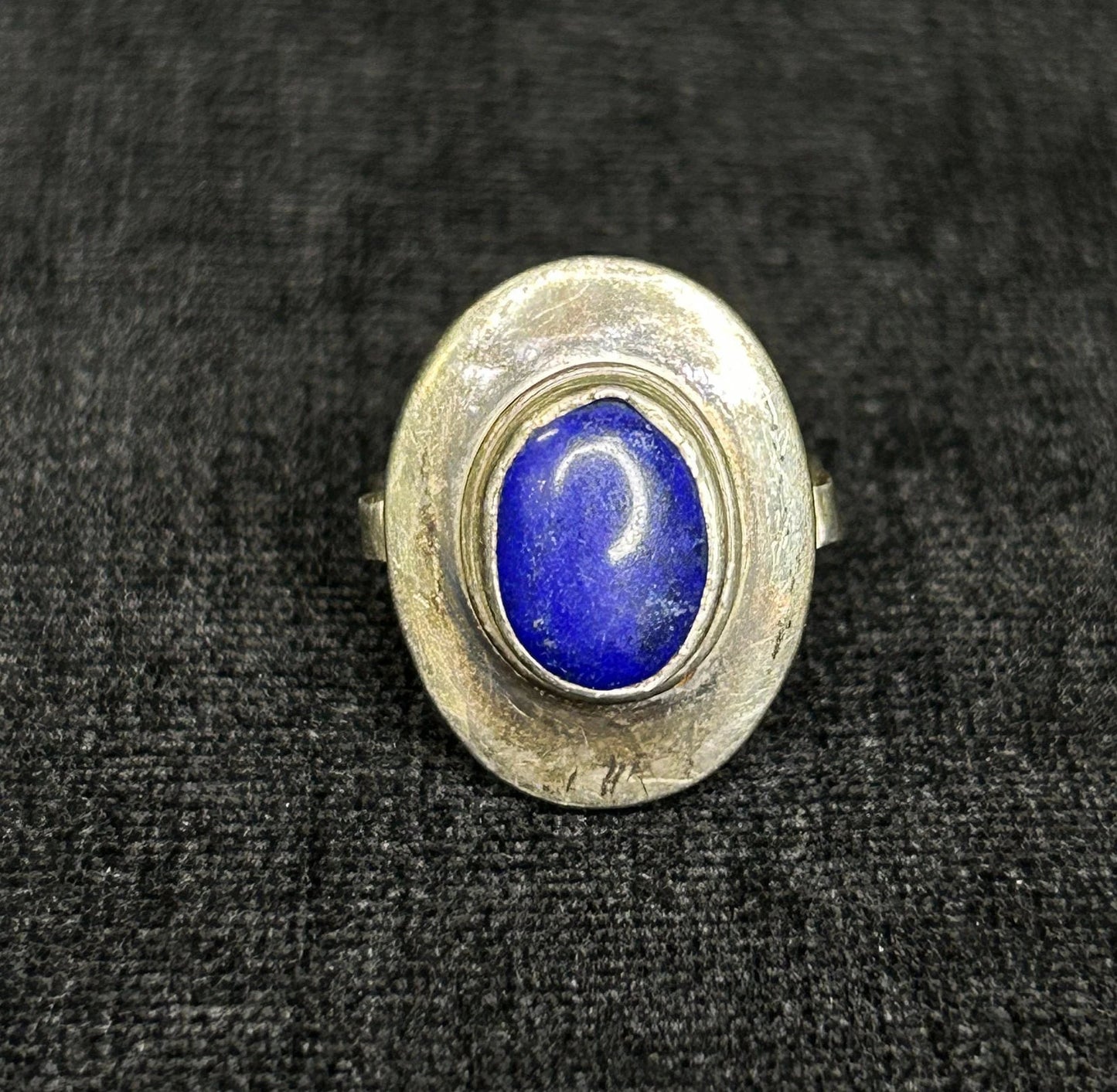 Lapis Lazuli and Silver Ring