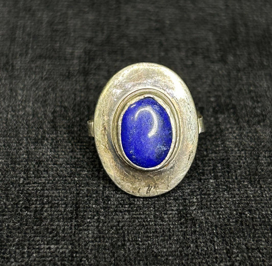 Lapis Lazuli and Silver Ring