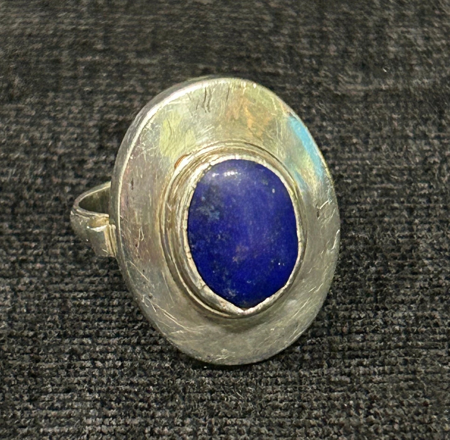 Lapis Lazuli and Silver Ring