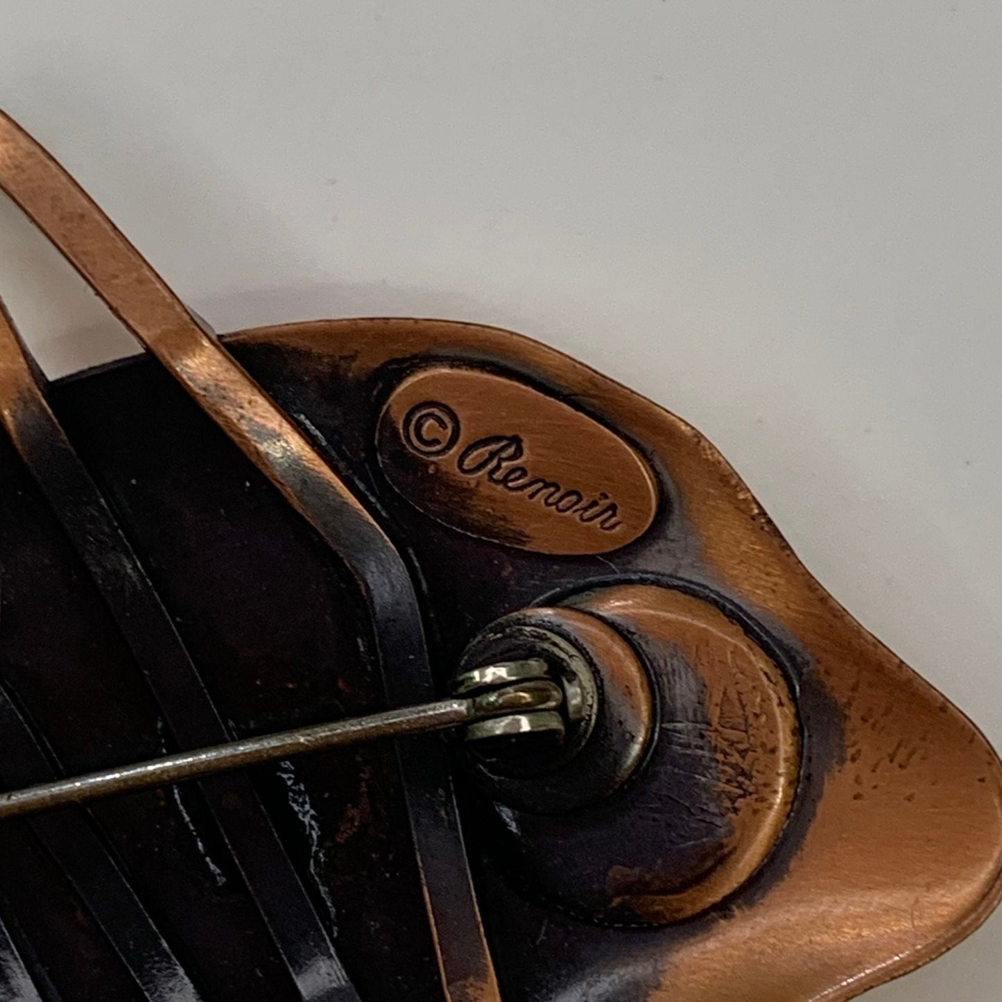 Vintage 1950s Renoir Copper Fish Brooch - Great Mid Century Modern Fish Pin