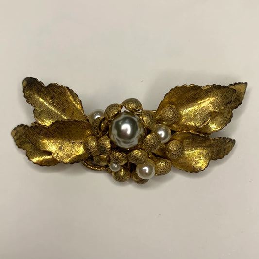 Vintage Miriam Haskell - Baroque Pearl - Brooch Pin
