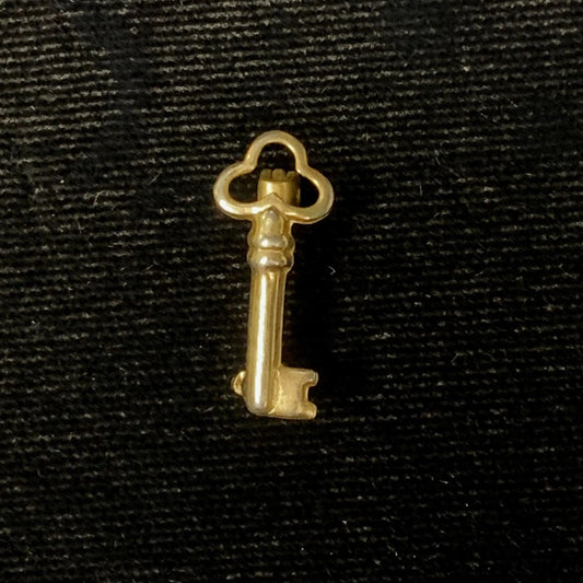 Small Gold-Tone Key Pin